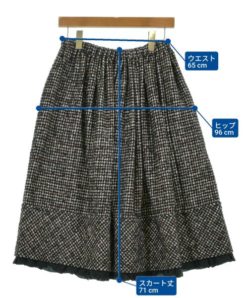 tricot COMME des GARCONS กระโปรงยาว/แม็กซี่ยาว