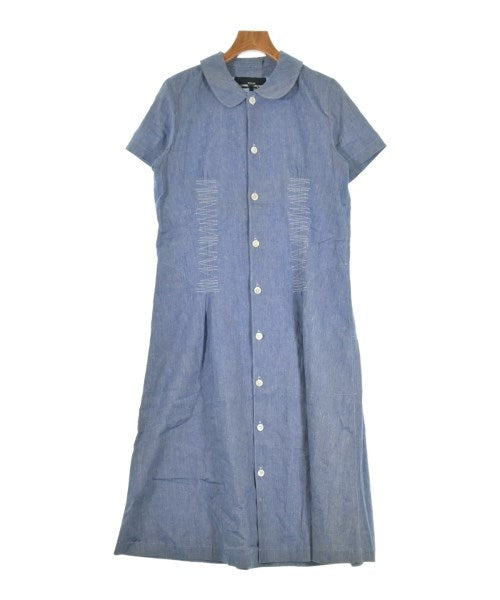 tricot COMME des GARCONS เดรสที่เป็นเสื้อเชิ้ตตัวยาว