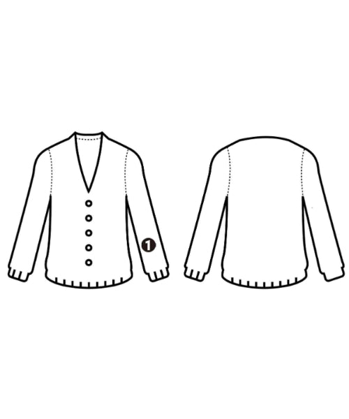 tricot COMME des GARCONS เสื้อคาร์ดิแกน