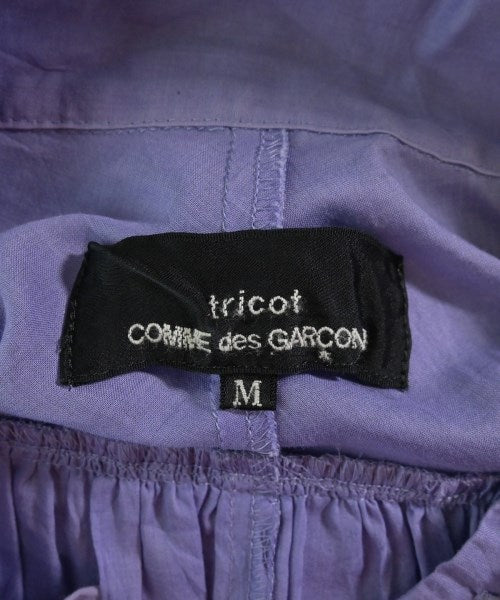 tricot COMME des GARCONS เดรสที่เป็นเสื้อเชิ้ตตัวยาว