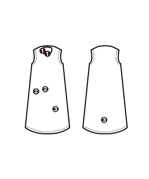 tricot COMME des GARCONS ชุดเดรส