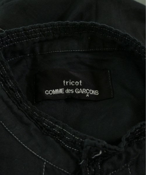 tricot COMME des GARCONS เดรสที่เป็นเสื้อเชิ้ตตัวยาว