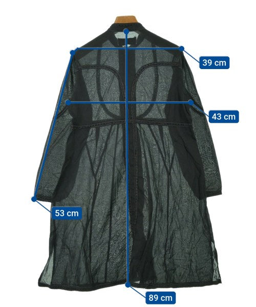 tricot COMME des GARCONS เดรสที่เป็นเสื้อเชิ้ตตัวยาว
