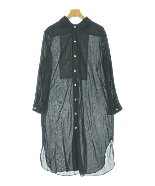 tricot COMME des GARCONS เดรสที่เป็นเสื้อเชิ้ตตัวยาว