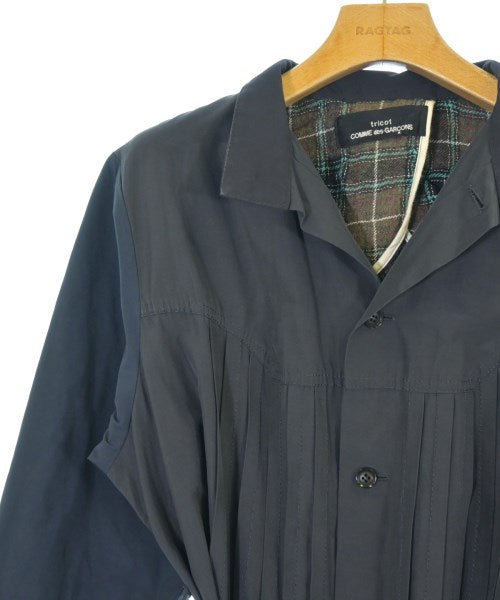 tricot COMME des GARCONS เสื้อคลุมคอปก Soutien