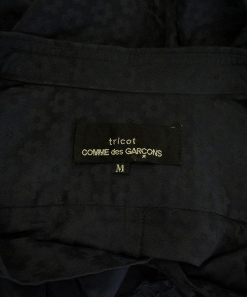 tricot COMME des GARCONS เดรสที่เป็นเสื้อเชิ้ตตัวยาว