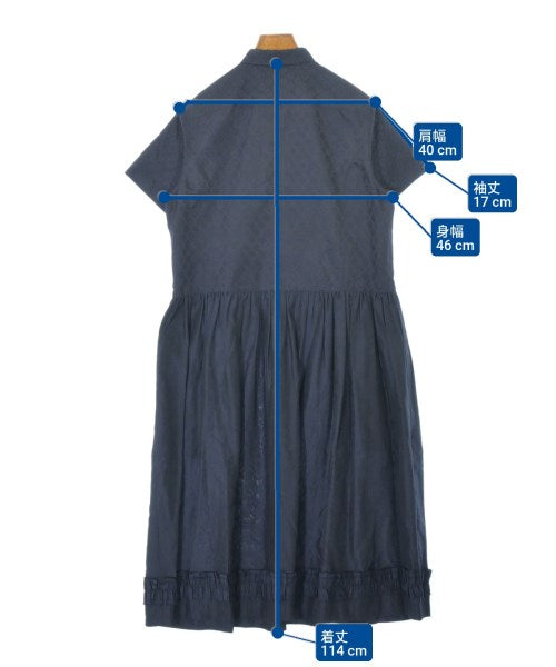 tricot COMME des GARCONS เดรสที่เป็นเสื้อเชิ้ตตัวยาว