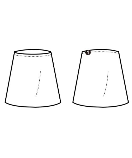 tricot COMME des GARCONS กระโปรงยาวถึงเข่า