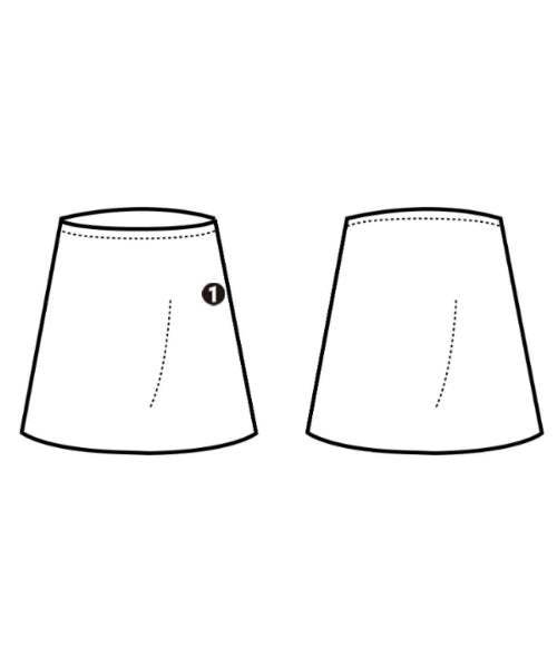 tricot COMME des GARCONS กระโปรงยาวถึงเข่า