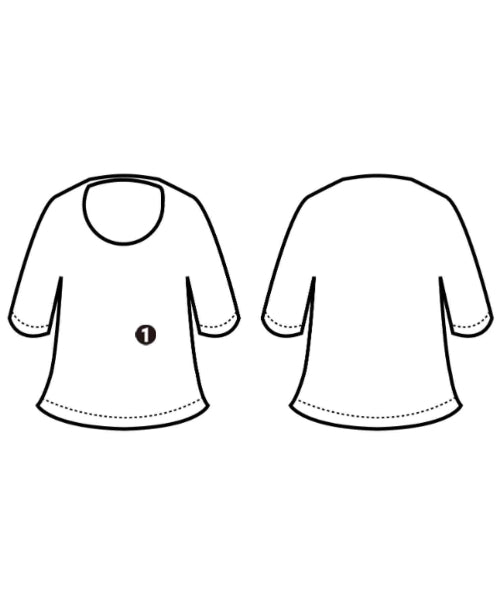 tricot COMME des GARCONS เสื้อลำลอง