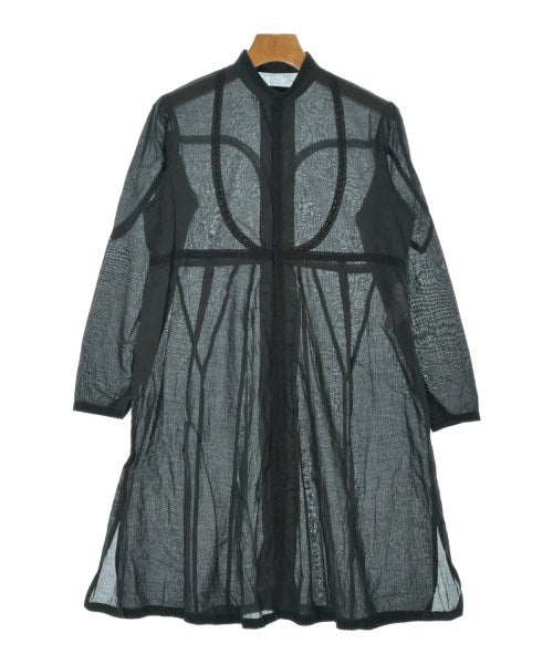 tricot COMME des GARCONS เดรสที่เป็นเสื้อเชิ้ตตัวยาว