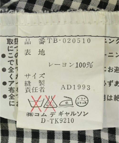 tricot COMME des GARCONS เดรสที่เป็นเสื้อเชิ้ตตัวยาว