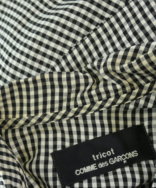 tricot COMME des GARCONS เดรสที่เป็นเสื้อเชิ้ตตัวยาว