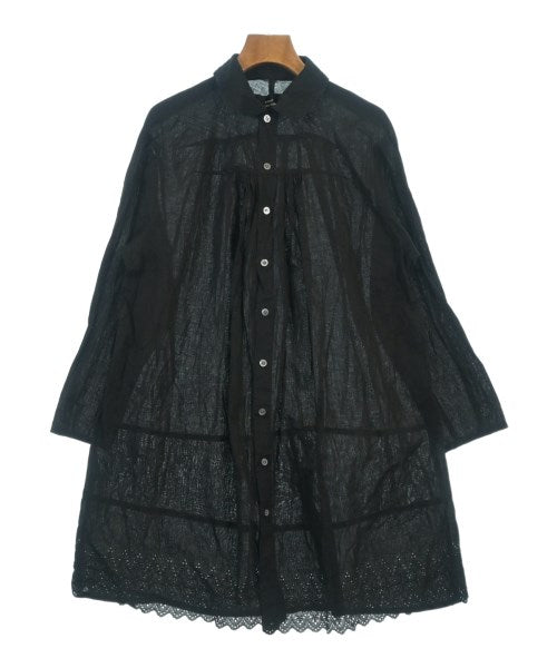 tricot COMME des GARCONS เดรสที่เป็นเสื้อเชิ้ตตัวยาว
