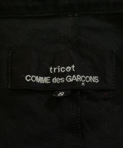 tricot COMME des GARCONS เดรสที่เป็นเสื้อเชิ้ตตัวยาว