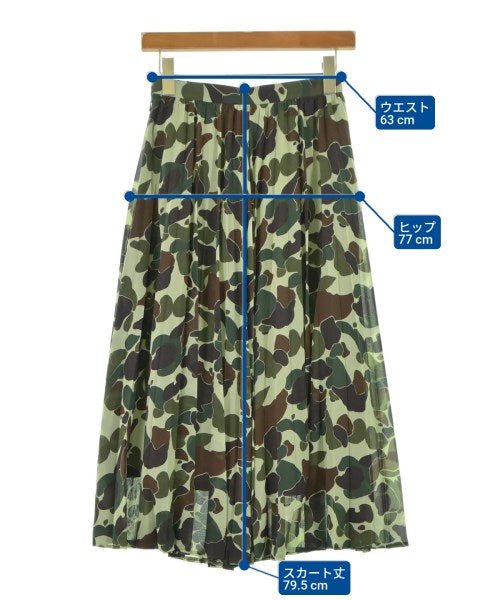 JUNYA WATANABE กระโปรงยาว/แม็กซี่ยาว