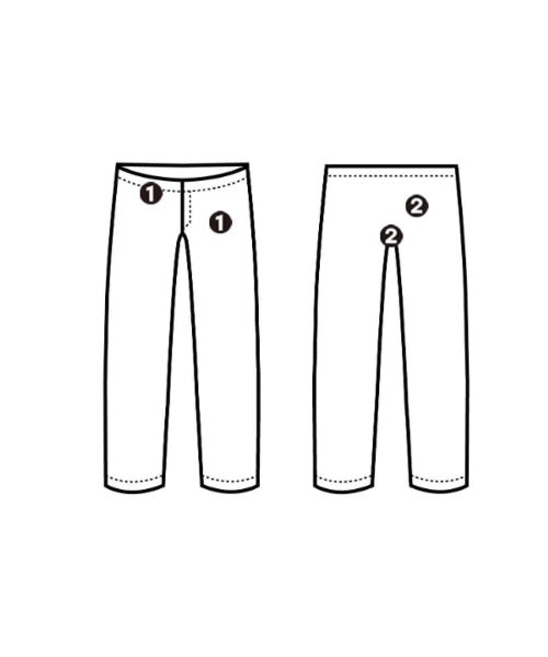 COMME des GARCONS HOMME กางเกงขายาว