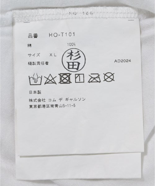 COMME des GARCONS HOMME เสื้อยืด/เสื้อท็อปส์