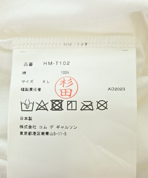 COMME des GARCONS HOMME เสื้อยืด/เสื้อท็อปส์