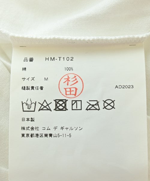 COMME des GARCONS HOMME เสื้อยืด/เสื้อท็อปส์