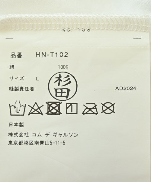 COMME des GARCONS HOMME เสื้อยืด/เสื้อท็อปส์