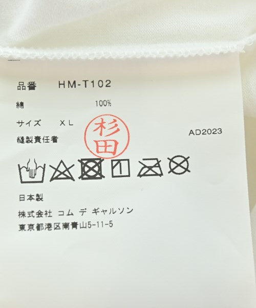 COMME des GARCONS HOMME เสื้อยืด/เสื้อท็อปส์