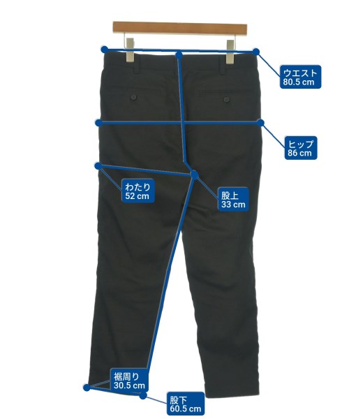 COMME des GARCONS HOMME กางเกงขายาว