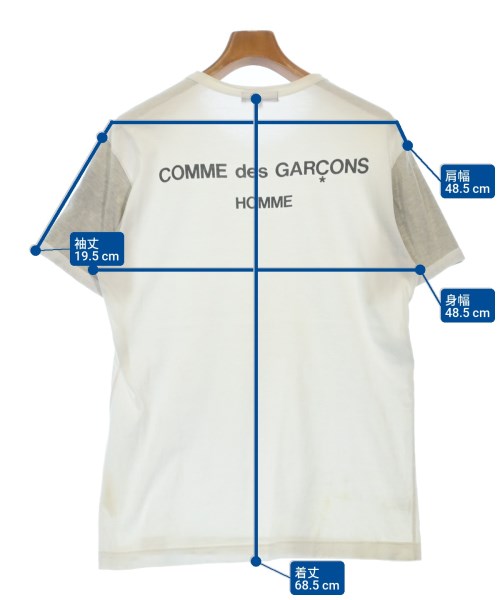 COMME des GARCONS HOMME เสื้อยืด/เสื้อท็อปส์