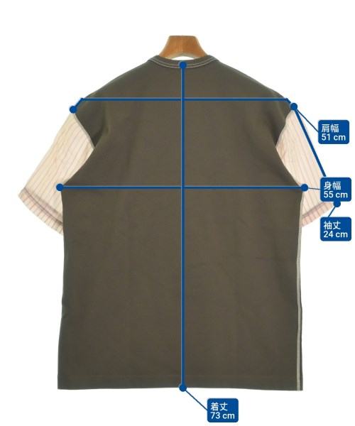 COMME des GARCONS HOMME เสื้อยืด/เสื้อท็อปส์