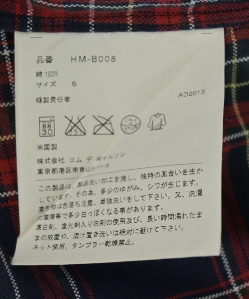 COMME des GARCONS HOMME เสื้อลำลอง