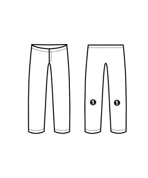 COMME des GARCONS HOMME กางเกงมีกระเป๋าข้างกางเกง2-4 กระเป๋า