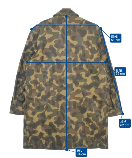 COMME des GARCONS SHIRT เสื้อคลุมคอปก Soutien