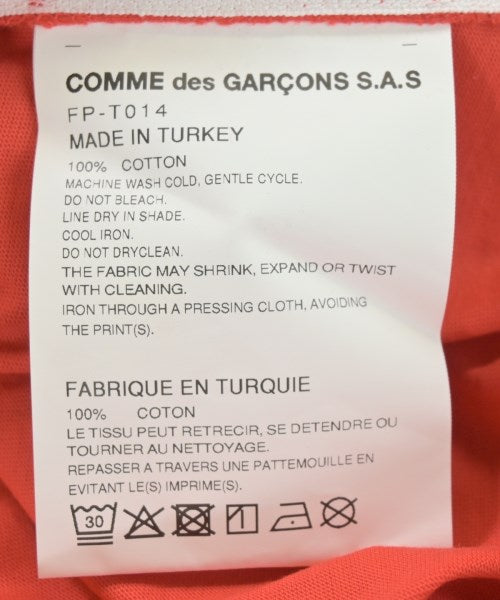 COMME des GARCONS SHIRT เสื้อยืด/เสื้อท็อปส์