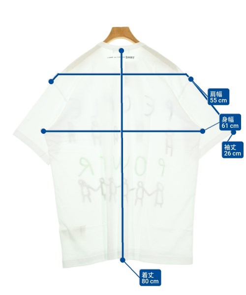 COMME des GARCONS SHIRT เสื้อยืด/เสื้อท็อปส์