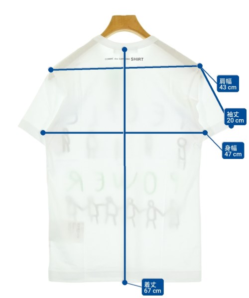 COMME des GARCONS SHIRT เสื้อยืด/เสื้อท็อปส์