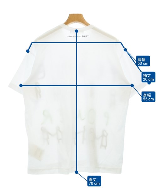 COMME des GARCONS SHIRT เสื้อยืด/เสื้อท็อปส์