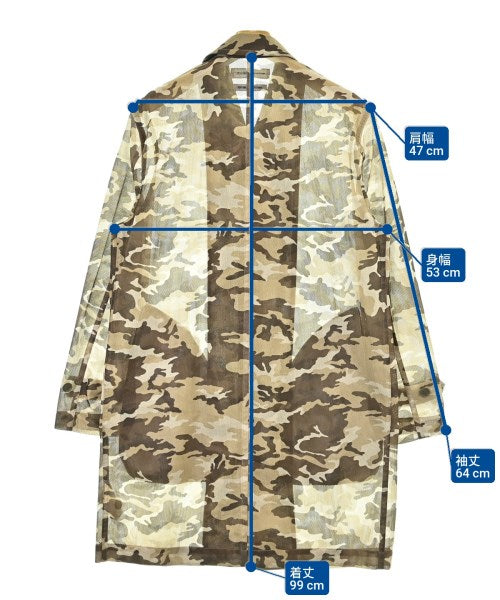 COMME des GARCONS SHIRT เสื้อคลุมคอปก Soutien