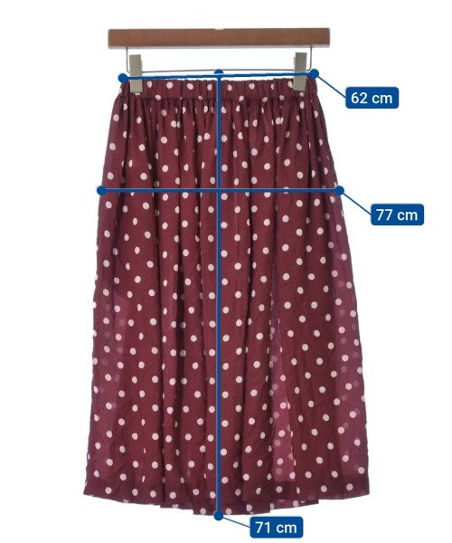 COMME des GARCONS COMME des GARCONS กระโปรงยาวถึงเข่า