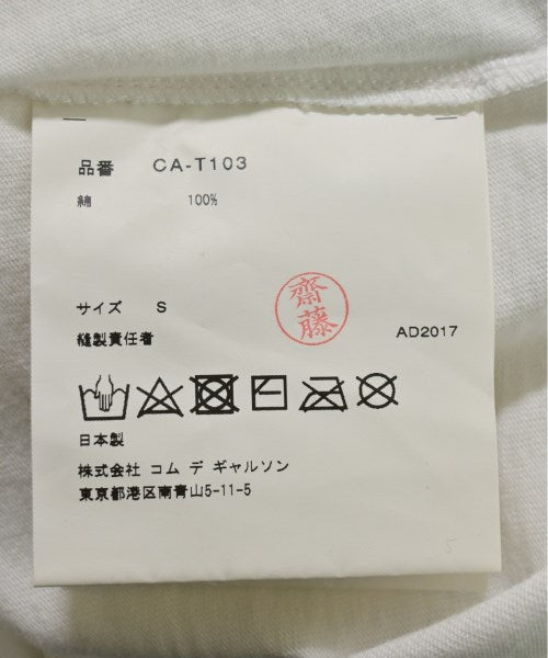 COMME des GARCONS COMME des GARCONS เสื้อยืด/เสื้อท็อปส์