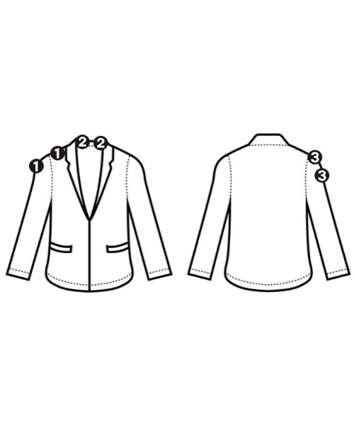 COMME des GARCONS COMME des GARCONS แจ็คเก็ตลำลอง