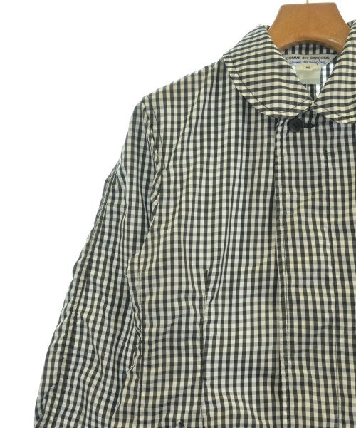 COMME des GARCONS COMME des GARCONS เสื้อคลุมคอปก Soutien