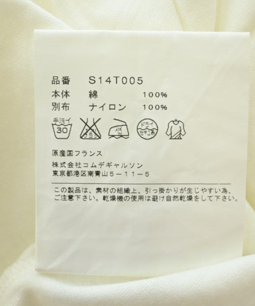 COMME des GARCONS COMME des GARCONS เสื้อยืด/เสื้อท็อปส์