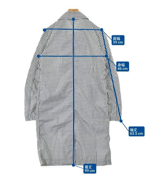 COMME des GARCONS COMME des GARCONS เสื้อคลุมคอปก Soutien