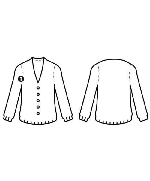 COMME des GARCONS COMME des GARCONS เสื้อคาร์ดิแกน