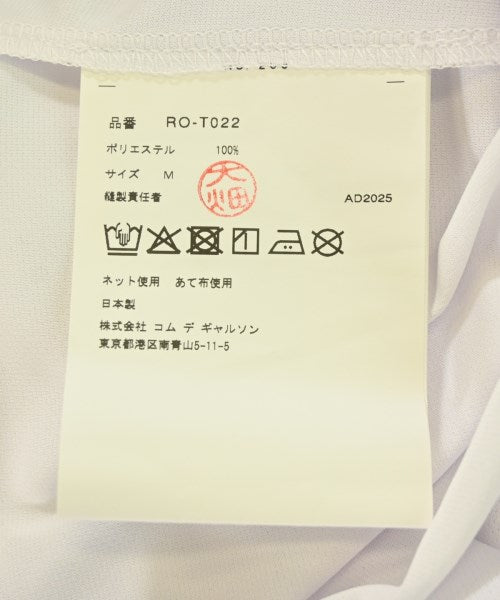 COMME des GARCONS COMME des GARCONS เสื้อยืด/เสื้อท็อปส์
