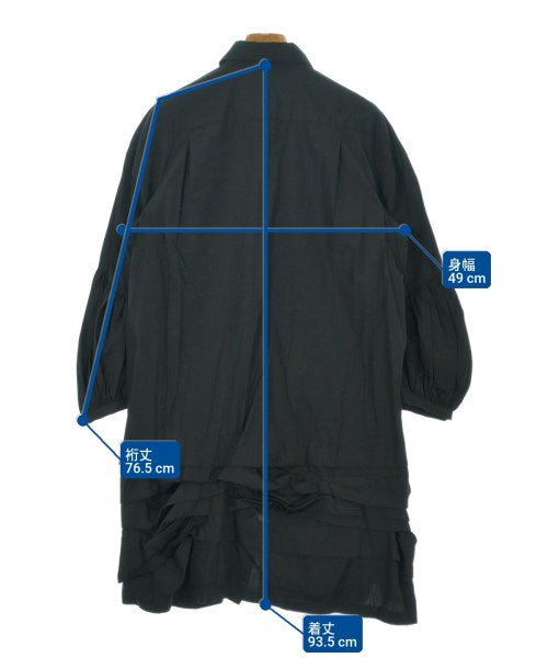 COMME des GARCONS COMME des GARCONS เดรสที่เป็นเสื้อเชิ้ตตัวยาว