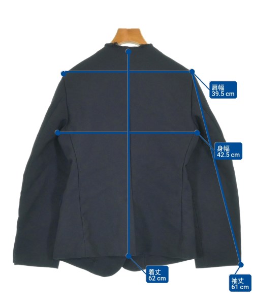 COMME des GARCONS COMME des GARCONS แจ็คเก็ตไม่มีปก