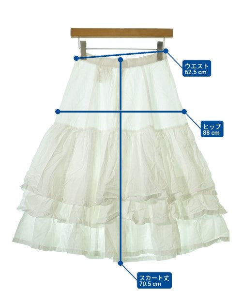 COMME des GARCONS COMME des GARCONS กระโปรงยาว/แม็กซี่ยาว