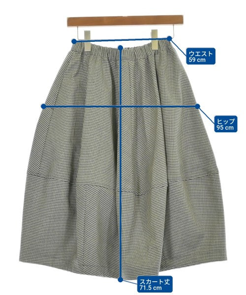 COMME des GARCONS COMME des GARCONS กระโปรงยาวถึงเข่า
