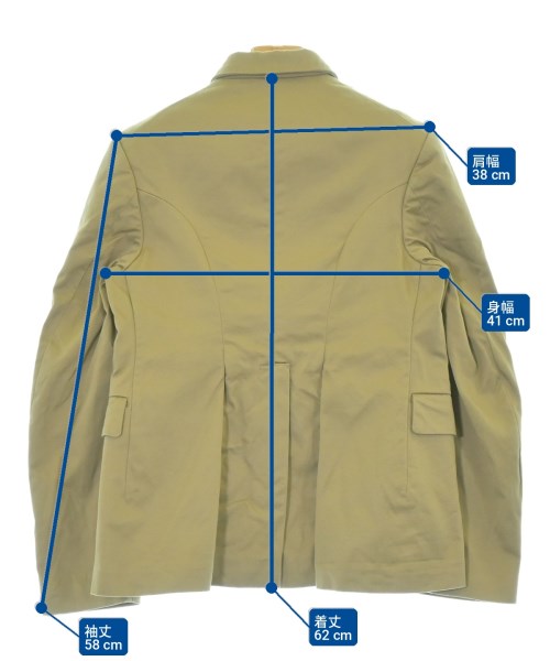 COMME des GARCONS COMME des GARCONS แจ็คเก็ตลำลอง